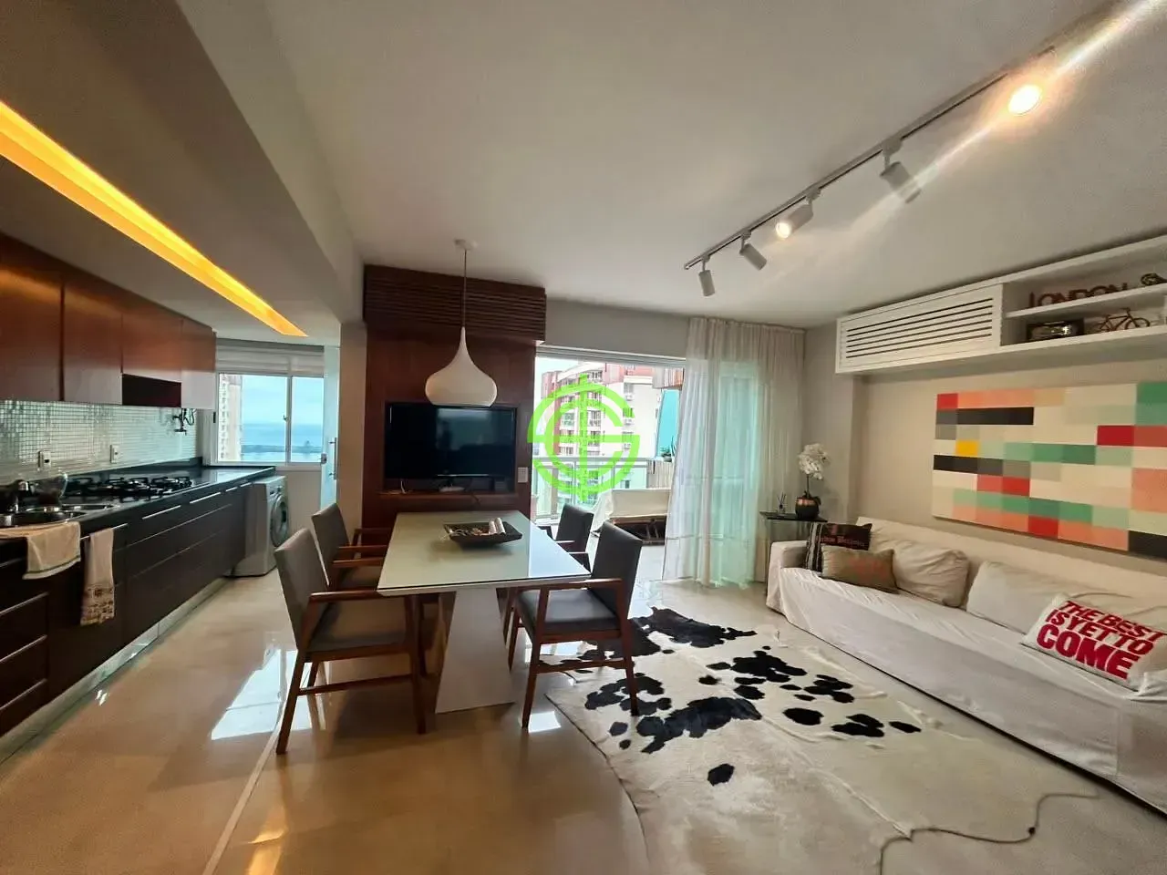 Furnished apartment with 2 bedrooms and 3 bathrooms — photo 16