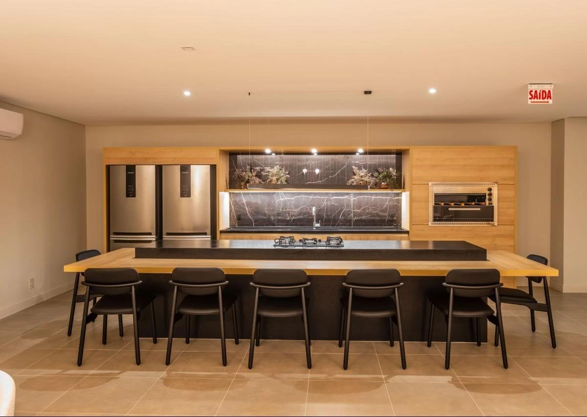 74 m² apartment with a grill on the balcony and a water view — photo 22