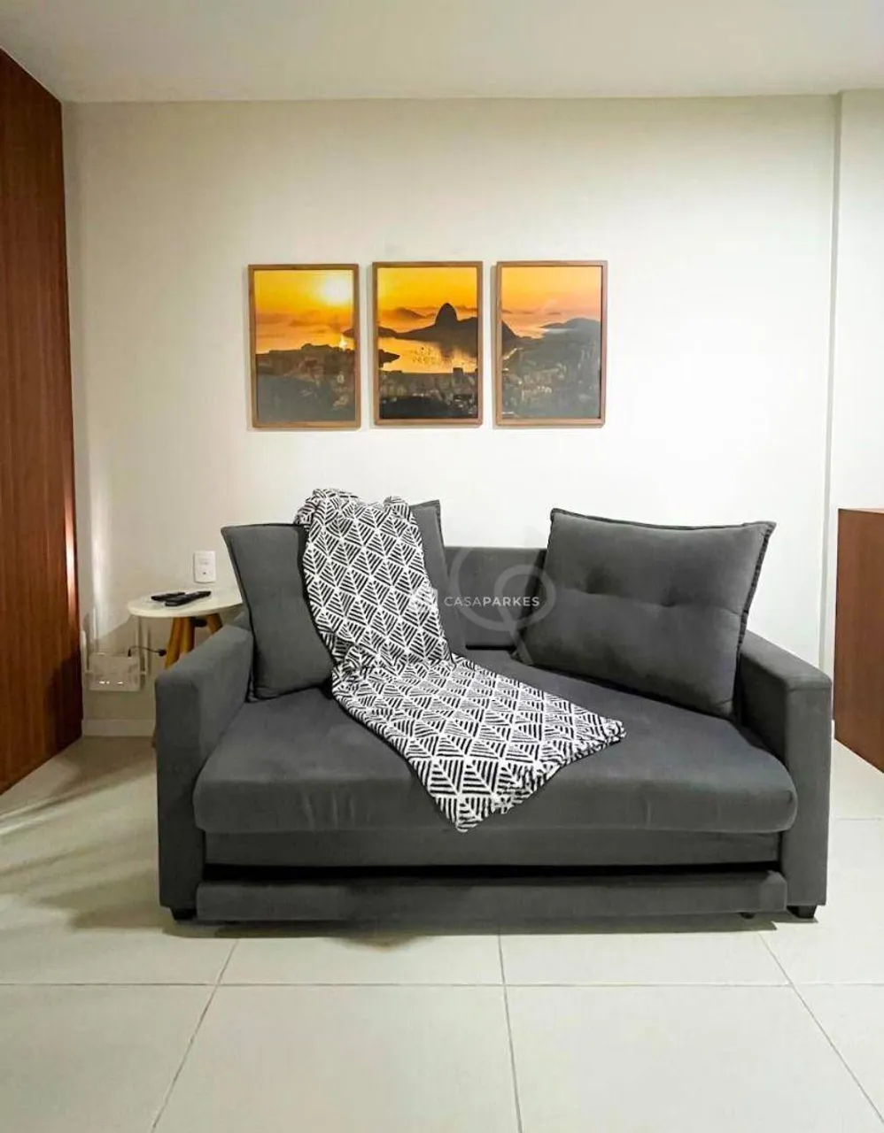 Furnished 1-bedroom apartment with balcony and 34 m² — photo 18