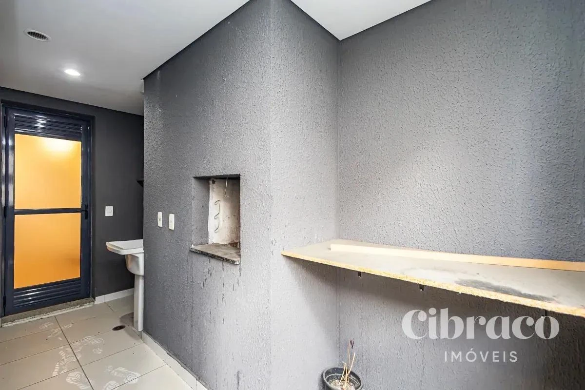 One-bedroom apartment with a washing machine in Curitiba — photo 18