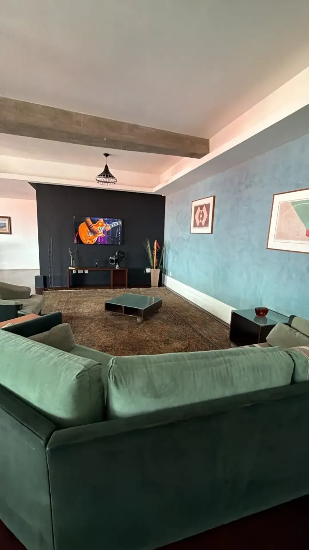 Furnished apartment with 4 bedrooms and open-plan kitchen — photo 9