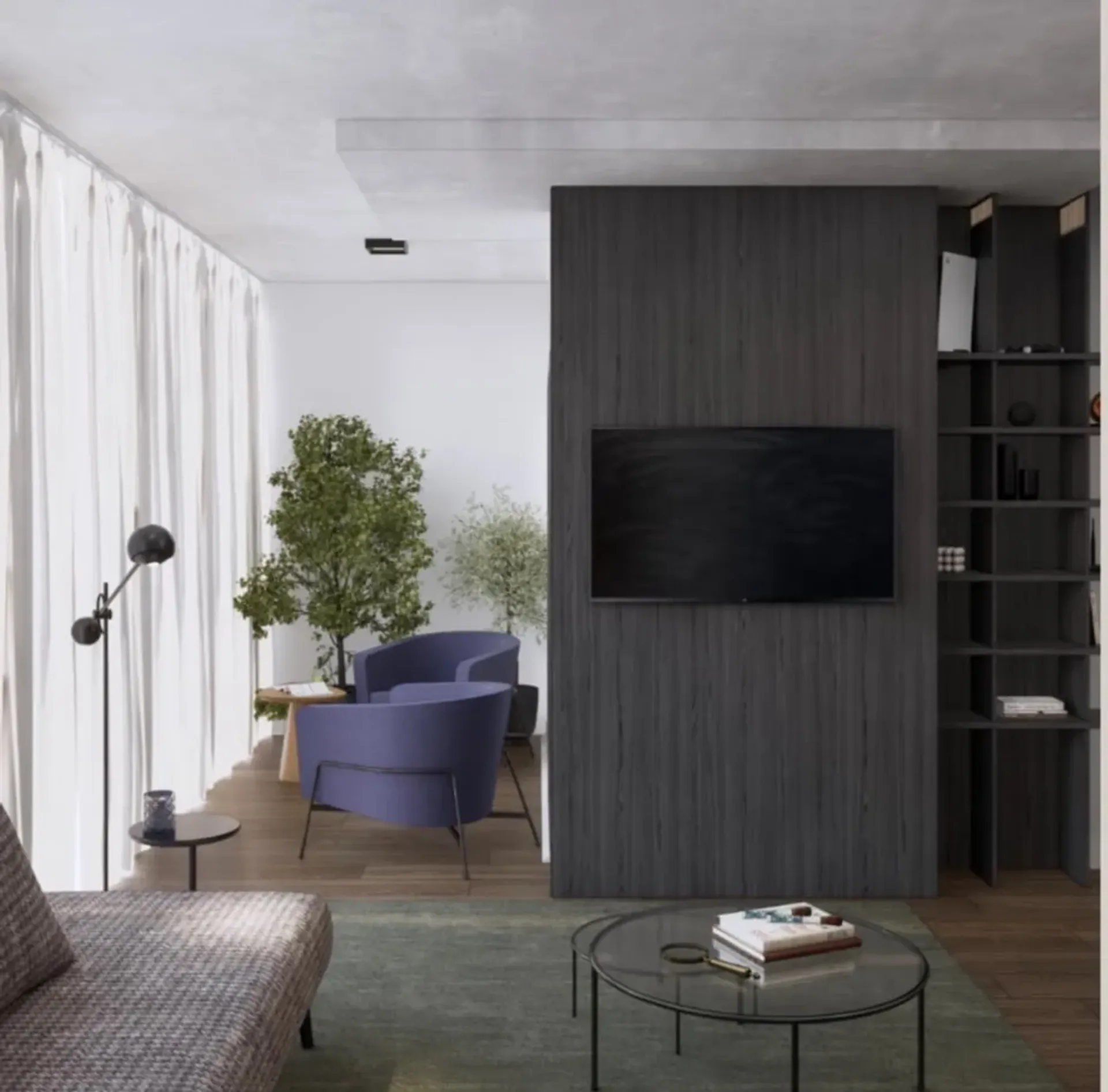 2 quartos e janelas do piso ao teto: apartamento de 84 m² — photo 21