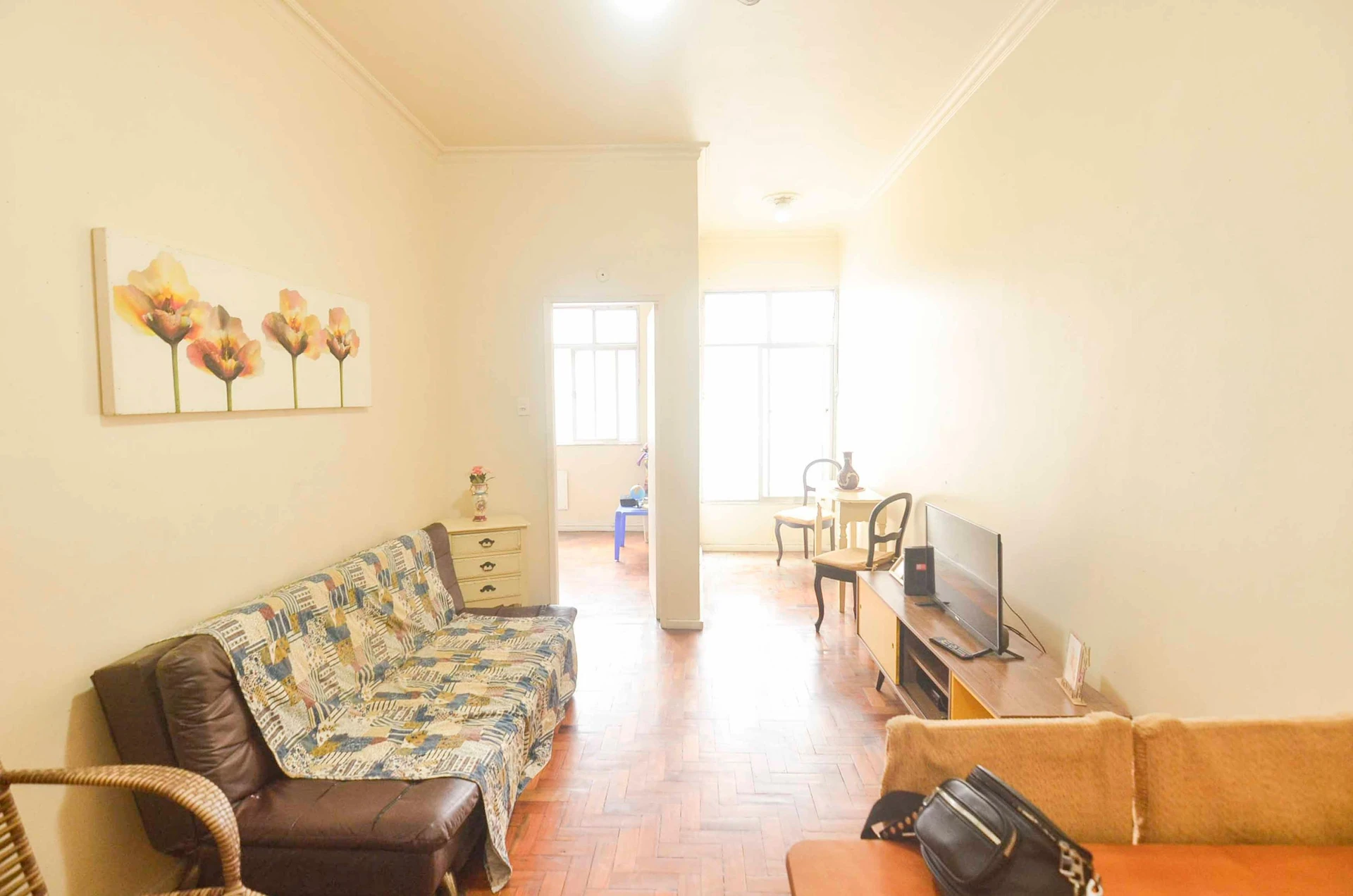 Apartamento de 2 quartos com máquina de lavar, Estácio