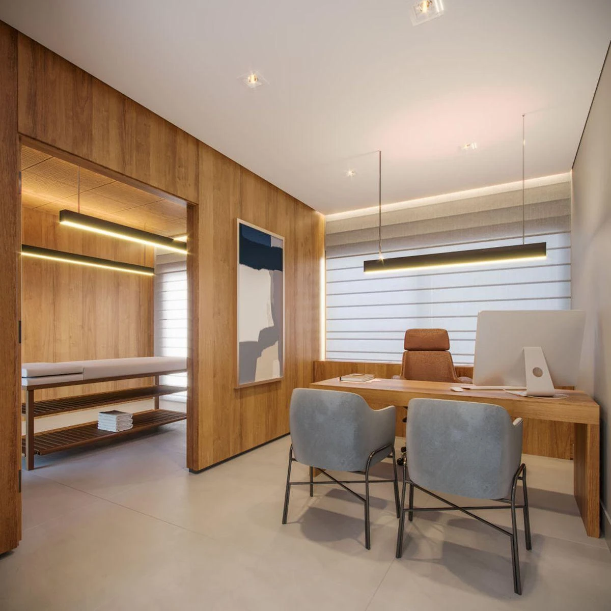 Furnished 137 m² apartment with a glassed-in balcony — photo 37