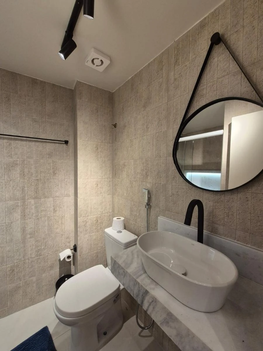 Furnished apartment, 30 m², with a washing machine — photo 9