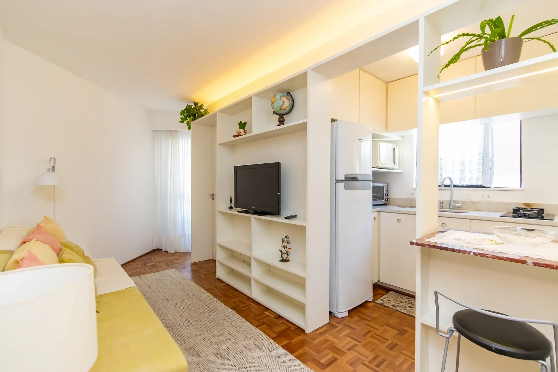 Furnished apartment, 32 m², with a dryer — photo 7