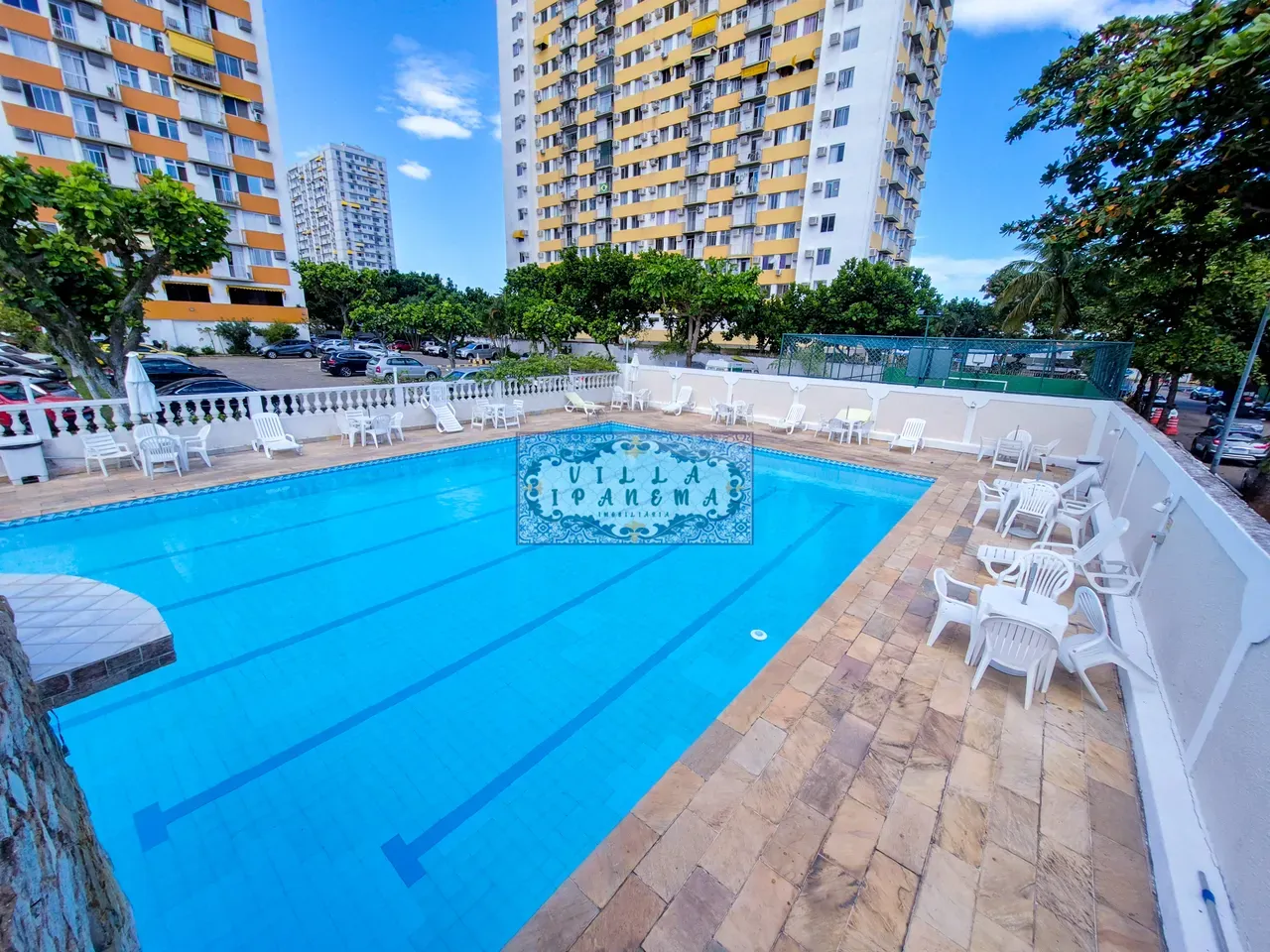 Furnished 2-bedroom apartment with 60 m² and private BBQ — photo 41
