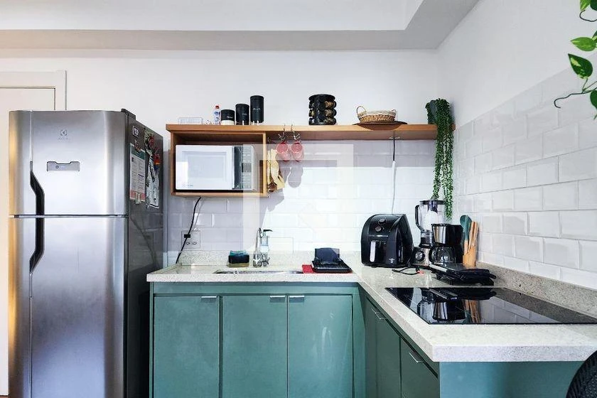 Monoambiente amueblado, 30 m², con espacio de home office — photo 2