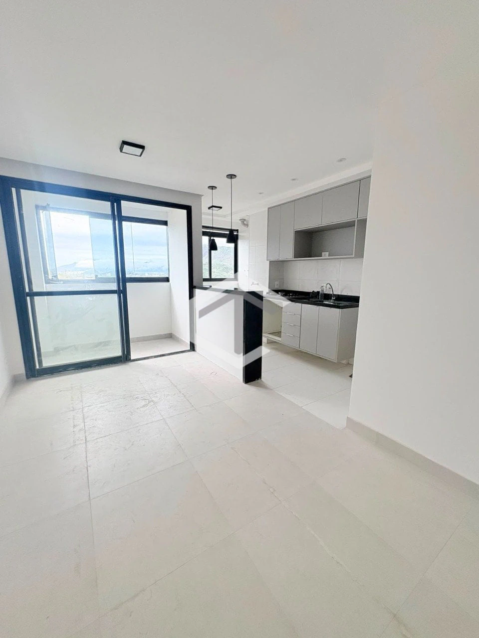 Apartamento com 3 quartos e suíte em 60 m²