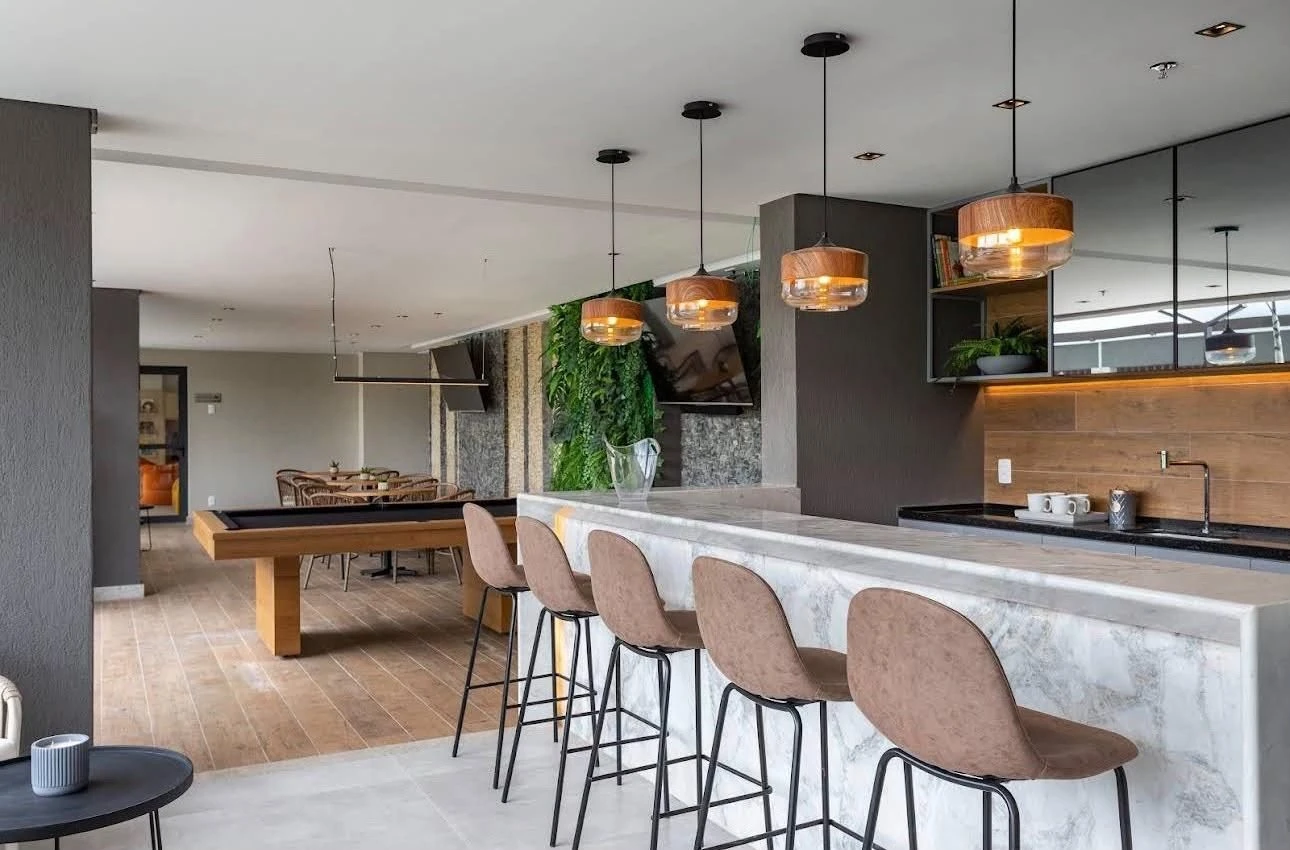 Apartamento mobiliado com varanda e 3 quartos — photo 34