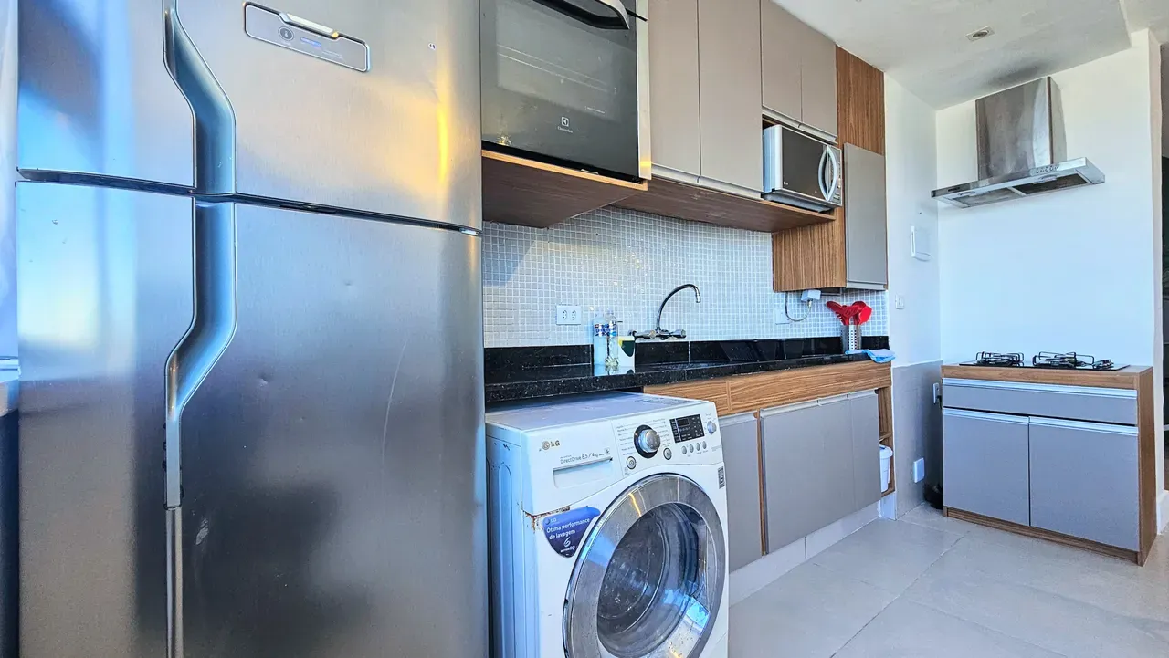 Furnished 52 m² apartment with an open-plan kitchen — photo 6