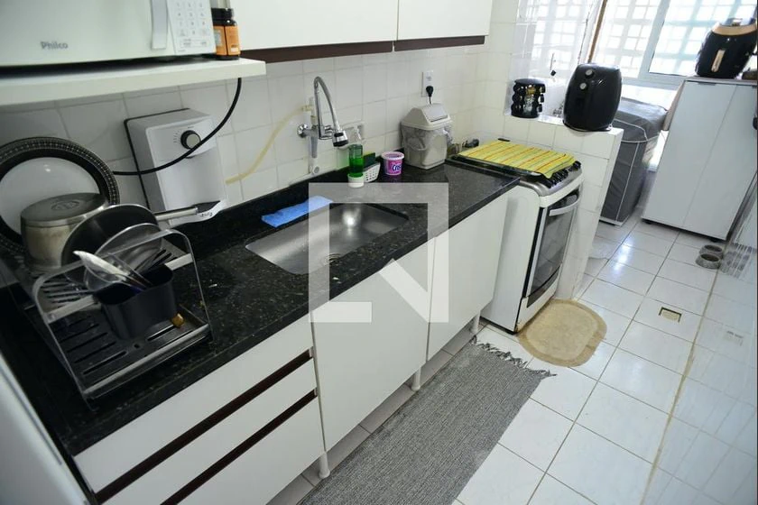58 m² apartment with a mountain view and a washing machine — photo 19