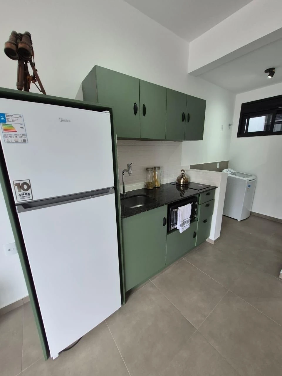 Furnished studio, 37 m², with a washing machine — photo 3