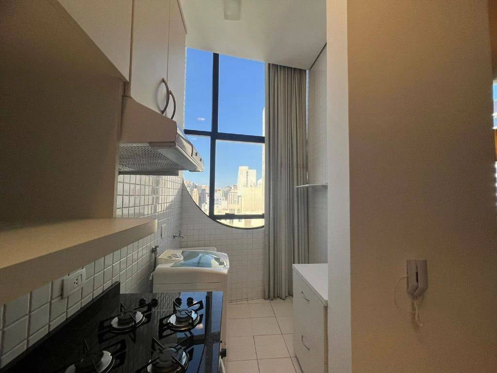 One-bedroom apartment with a private pool in Curitiba — photo 17