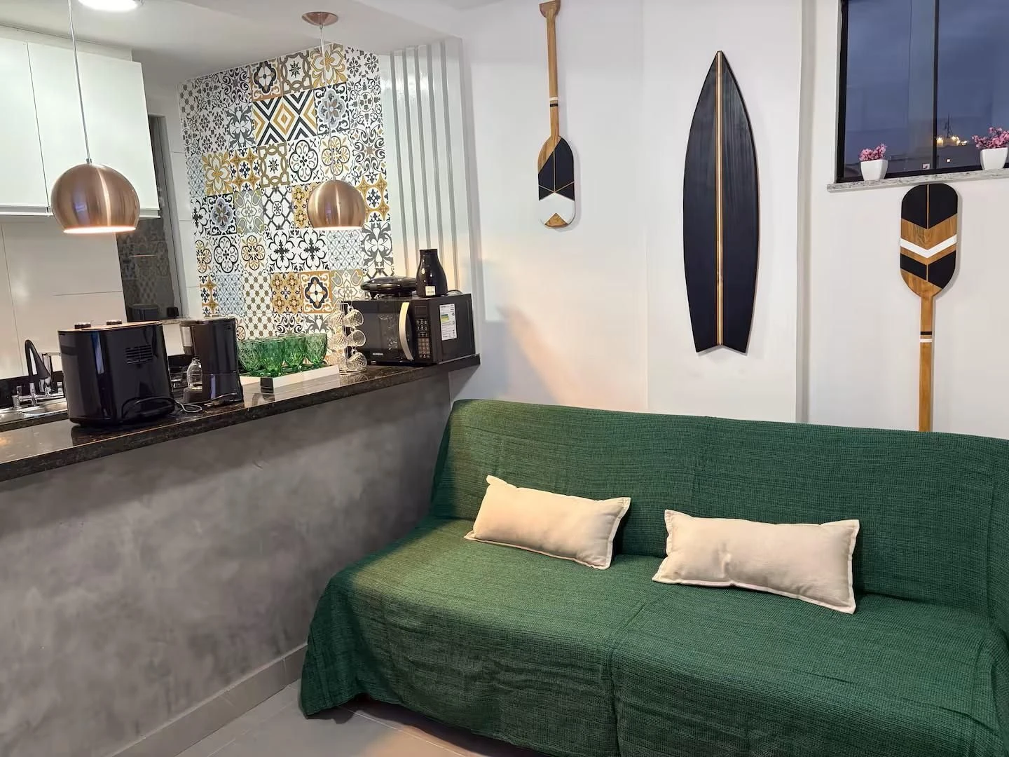 Apartamento mobiliado de 1 quarto com cozinha americana — photo 12
