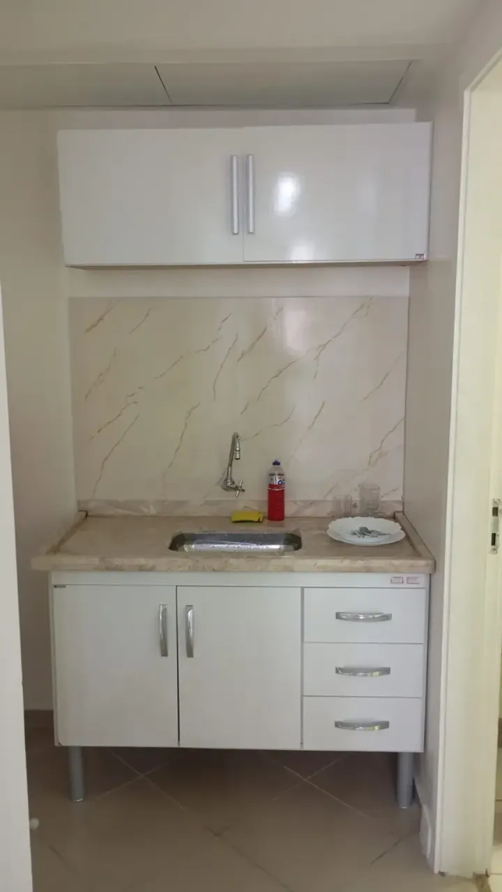 1-bedroom apartment with glass shower and electric showerhead — photo 2