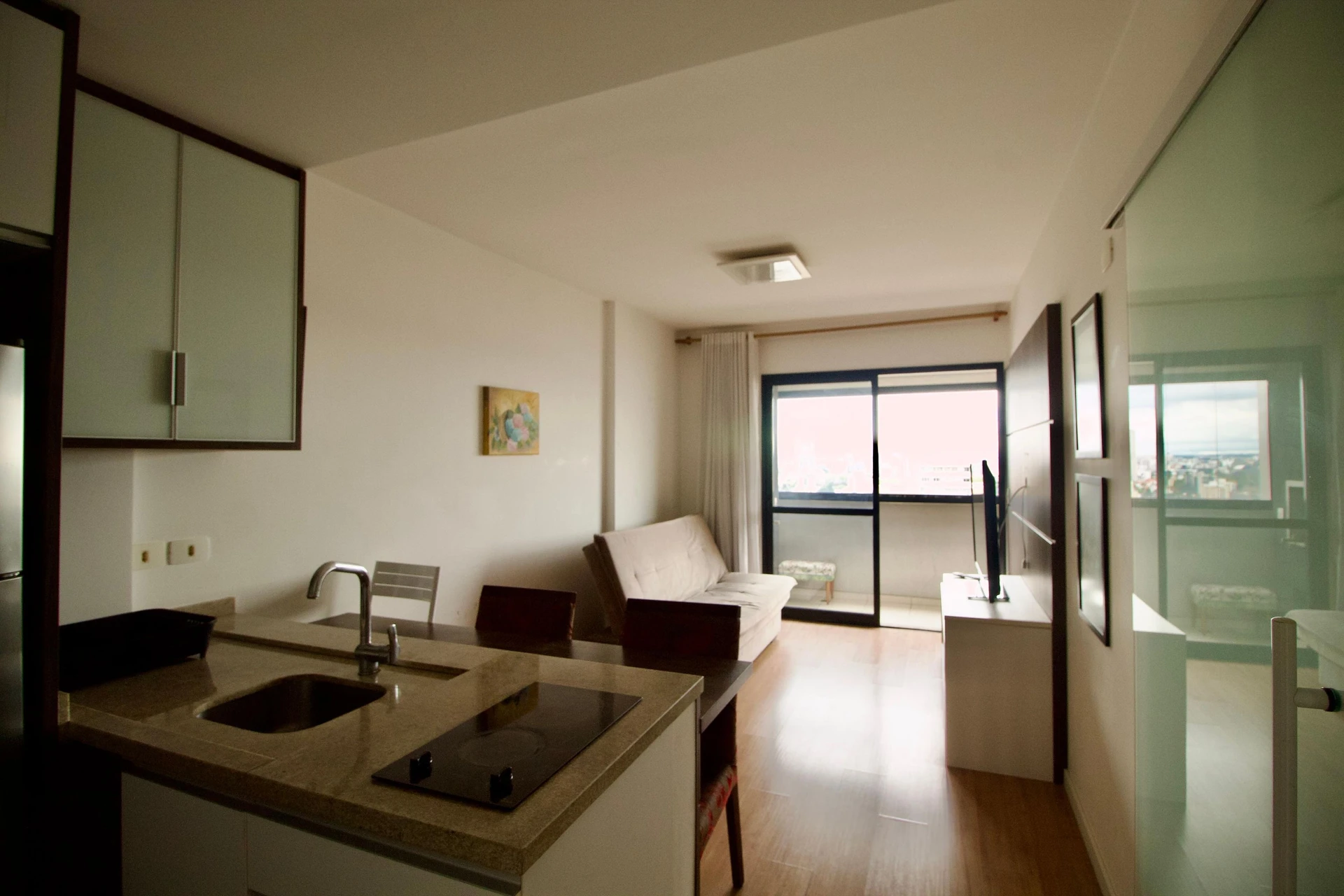 Washing machine in a one-bedroom apartment, 46 m² — photo 2