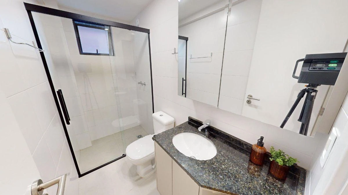2 quartos e máquina de lavar: apartamento de 55 m² — photo 18