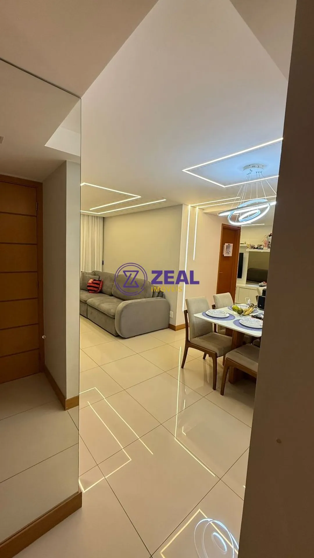 Furnished 82 m² apartment with 3 bedrooms and balcony — photo 26