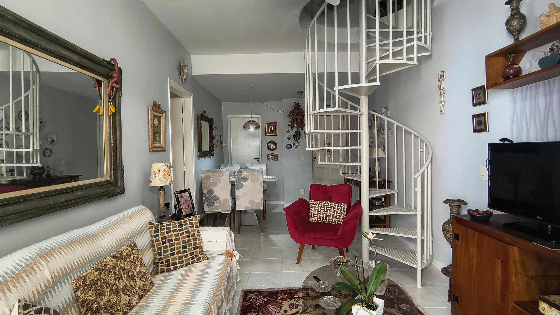 Apartamento mobiliado com mesa de trabalho e 4 quartos — photo 17