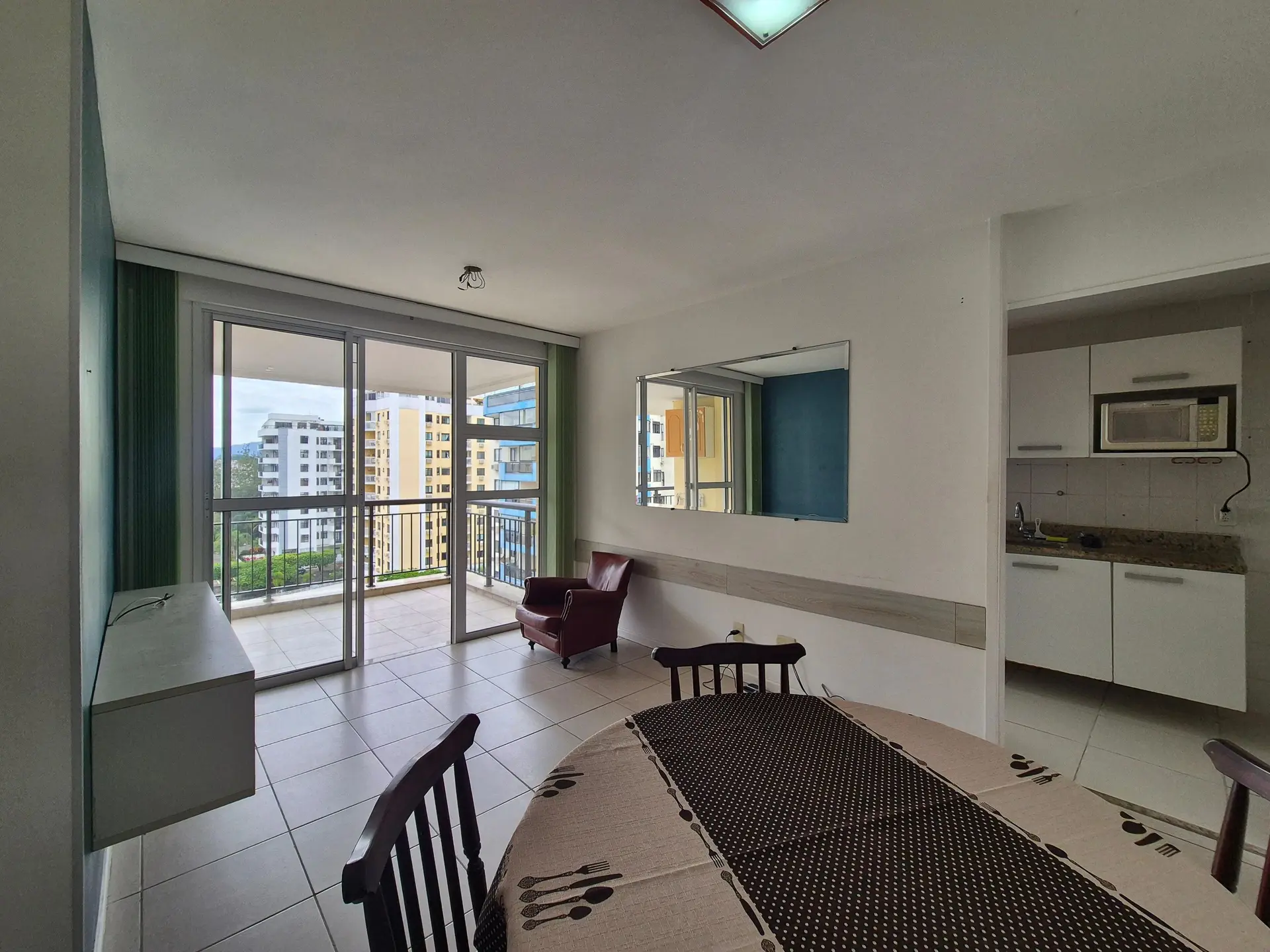Mountain view in a 2-bedroom apartment, 80 m²