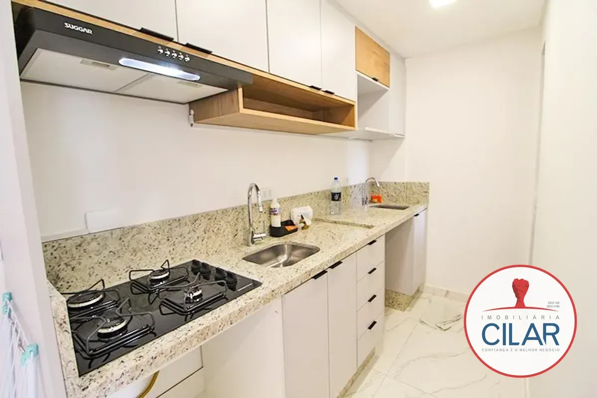 1 quarto e varanda envidraçada: apartamento de 33 m² — photo 7