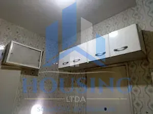 Wood or laminate floors in a one-bedroom apartment, 52 m² — photo 12