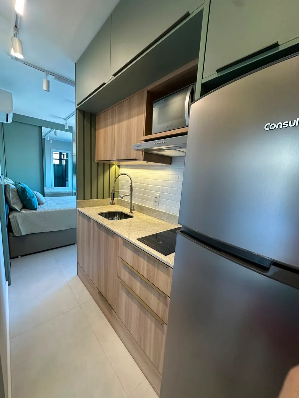 Espacio de home office y 1 dormitorio: departamento de 26 m² — photo 2