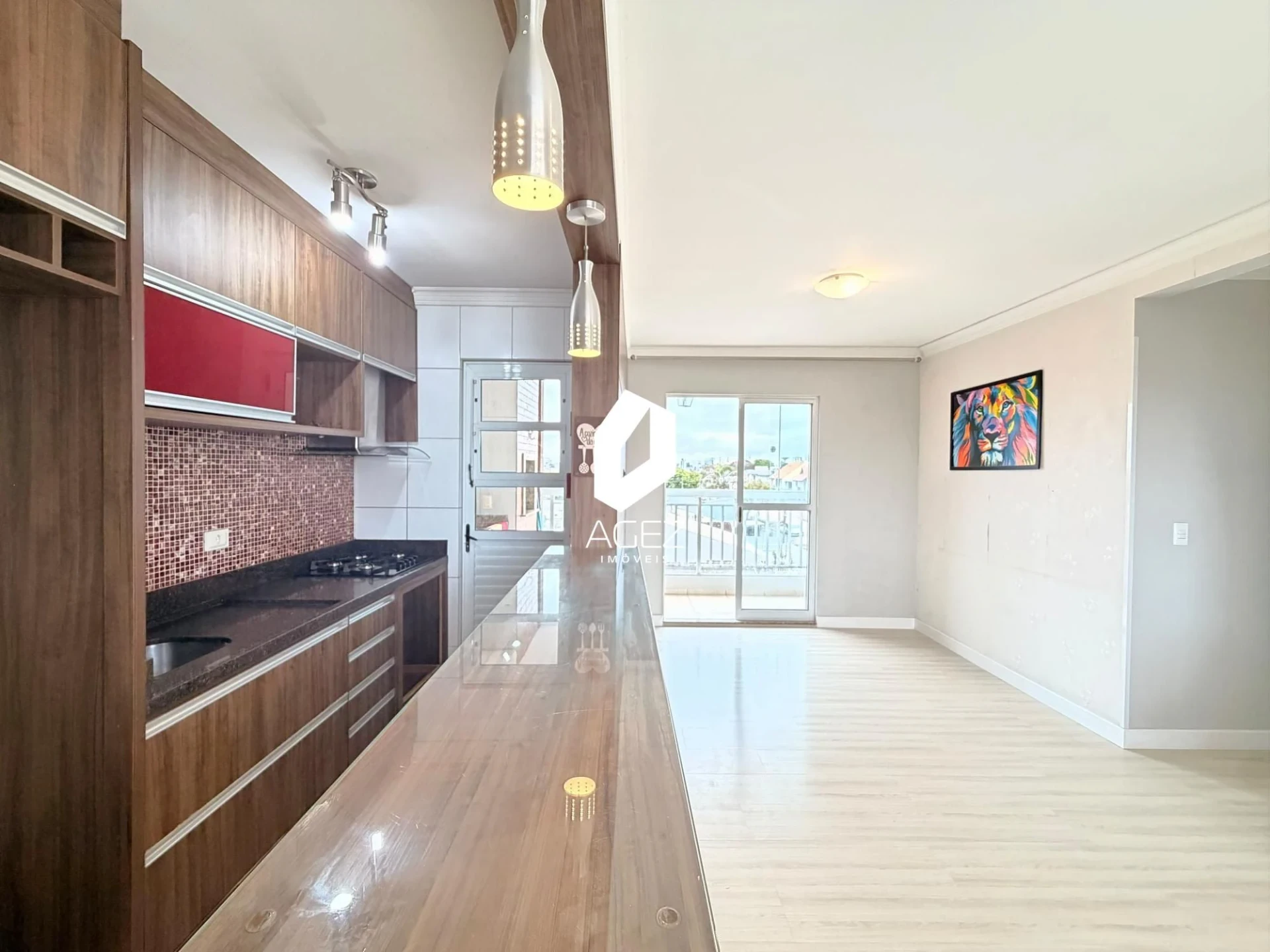 60 m² apartment with 3 bedrooms and 2 bathrooms — photo 2