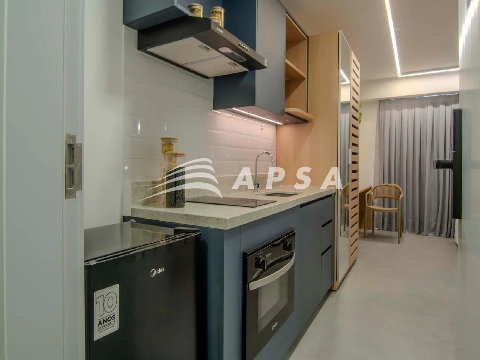 1 quarto e vista para a água: apartamento de 32 m² — photo 8