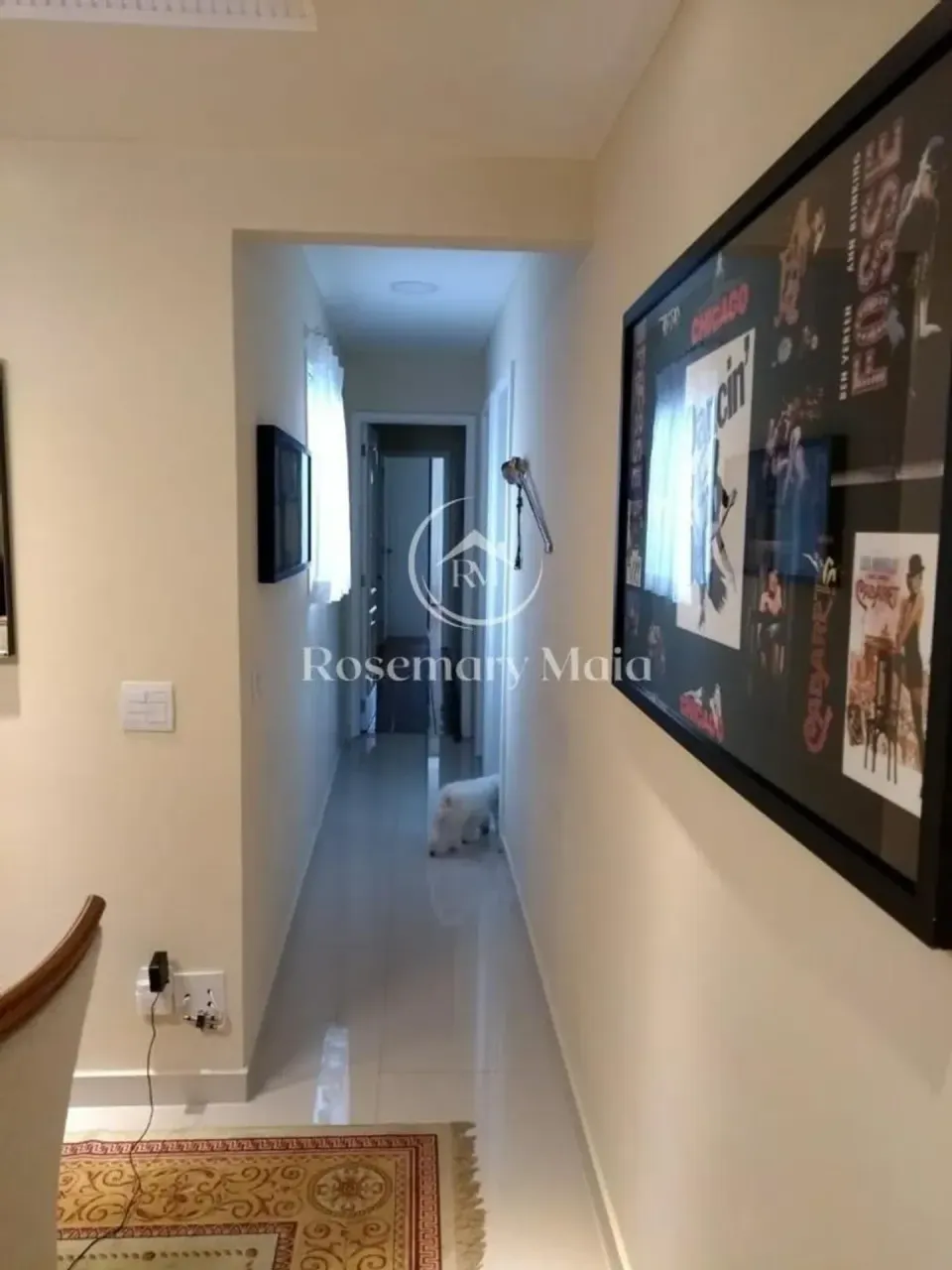 Apartamento mobiliado com 3 quartos e varanda de vidro — photo 17