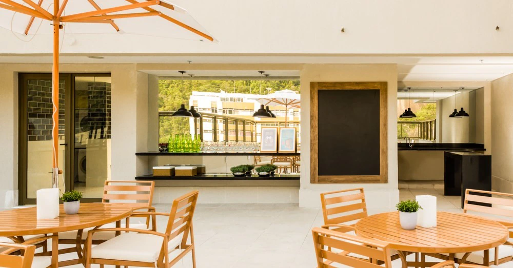 Apartamento de 2 quartos de frente com varanda gourmet — photo 5