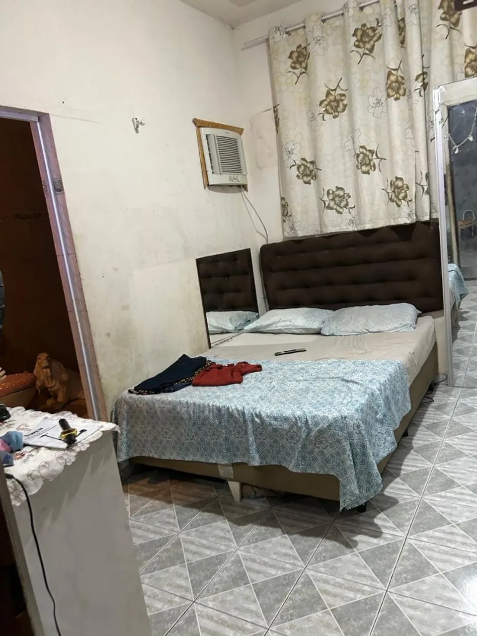 Furnished house with 1 bedroom and 1 bathroom