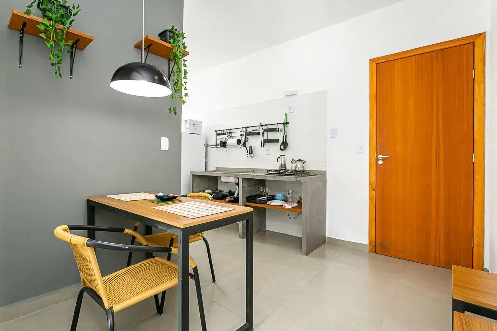 Apartamento de 1 quarto com 52 m² e vaga na cobertura