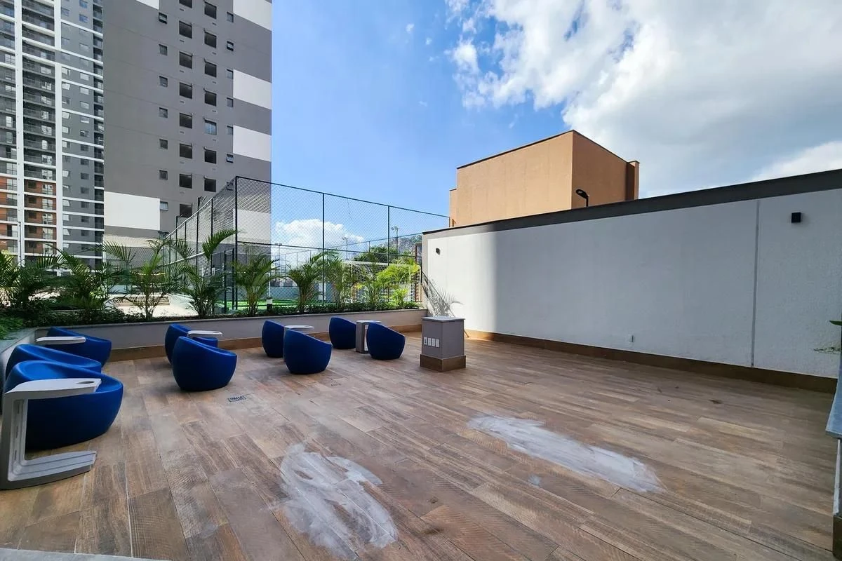 Studio mobiliado sem vaga, com 1 quarto e varanda — photo 7
