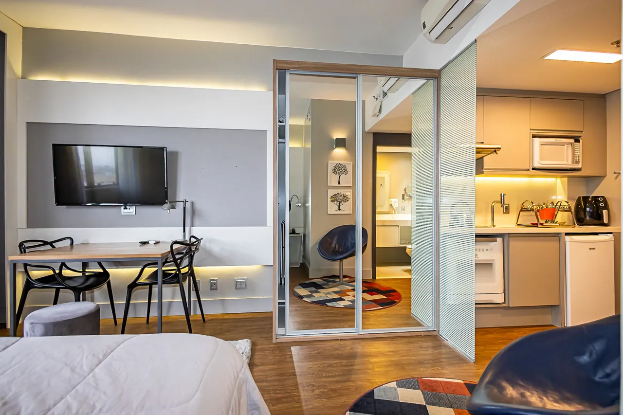 Furnished 1-bedroom apartment with 51 m² — photo 7