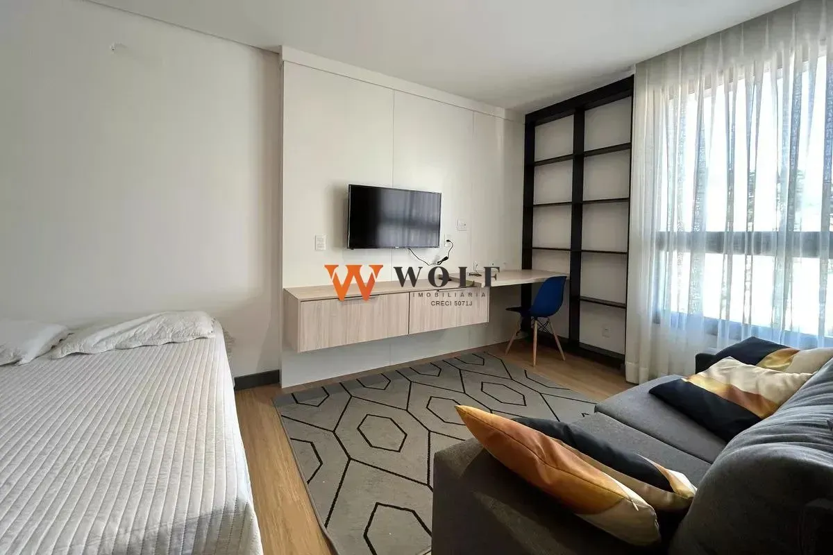 Furnished studio with open-plan kitchen, 1 parking spot — photo 13