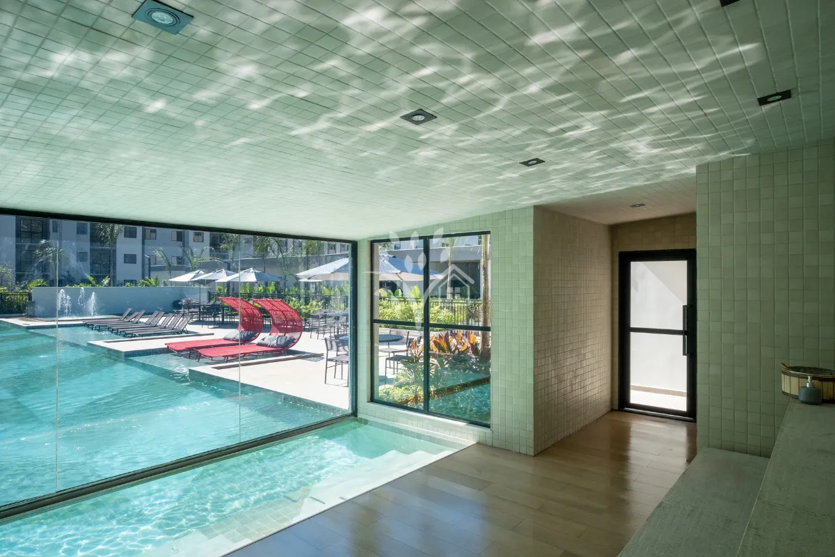 2-bedroom apartment in a building with a sauna — photo 5
