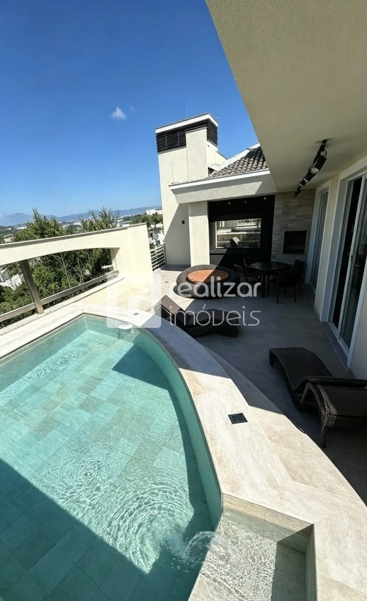 Cobertura lineal de 190 m² con 1 dormitorio y parrilla — photo 4