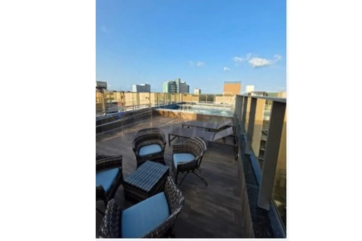 Apartamento de 59 m² com 2 quartos e cozinha aberta