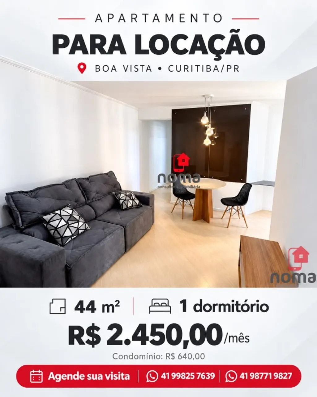 One-bedroom apartment with wood or laminate floors