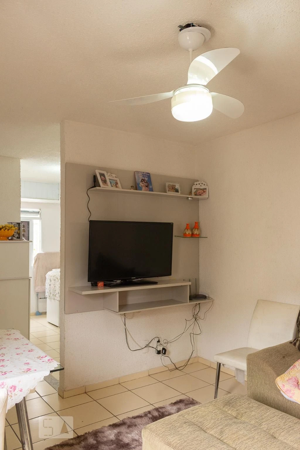 Furnished apartment, 42 m², with a washing machine — photo 30
