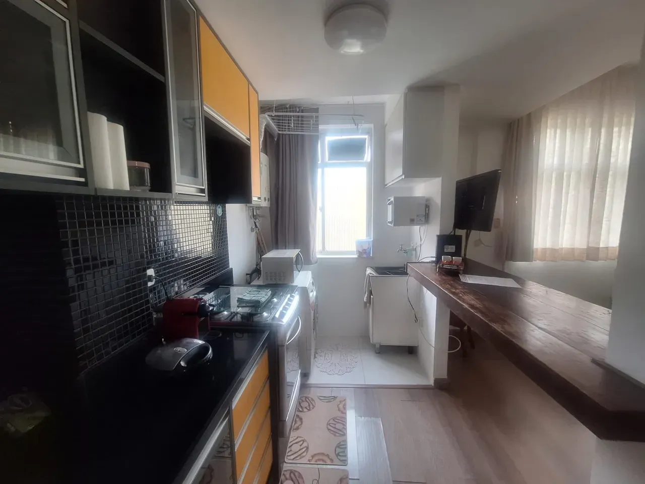 Furnished studio with 25 m², 1 bedroom and 1 bathroom — photo 2