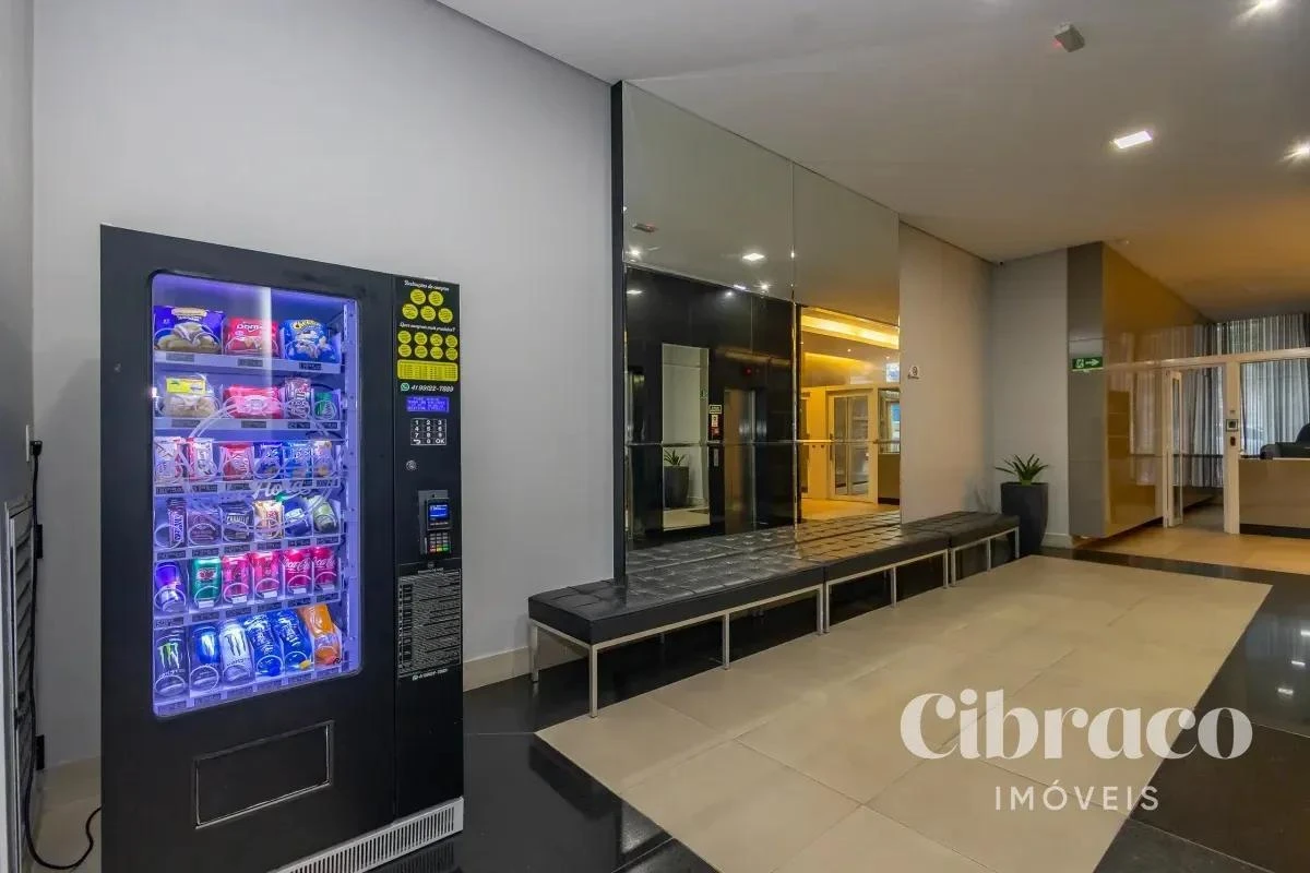 One-bedroom apartment with a washing machine in Curitiba — photo 15
