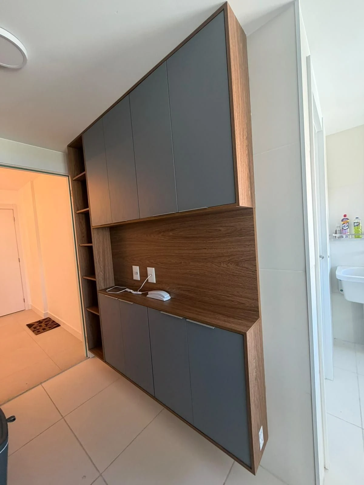 Furnished 3-bedroom apartment with American-style kitchen — photo 19