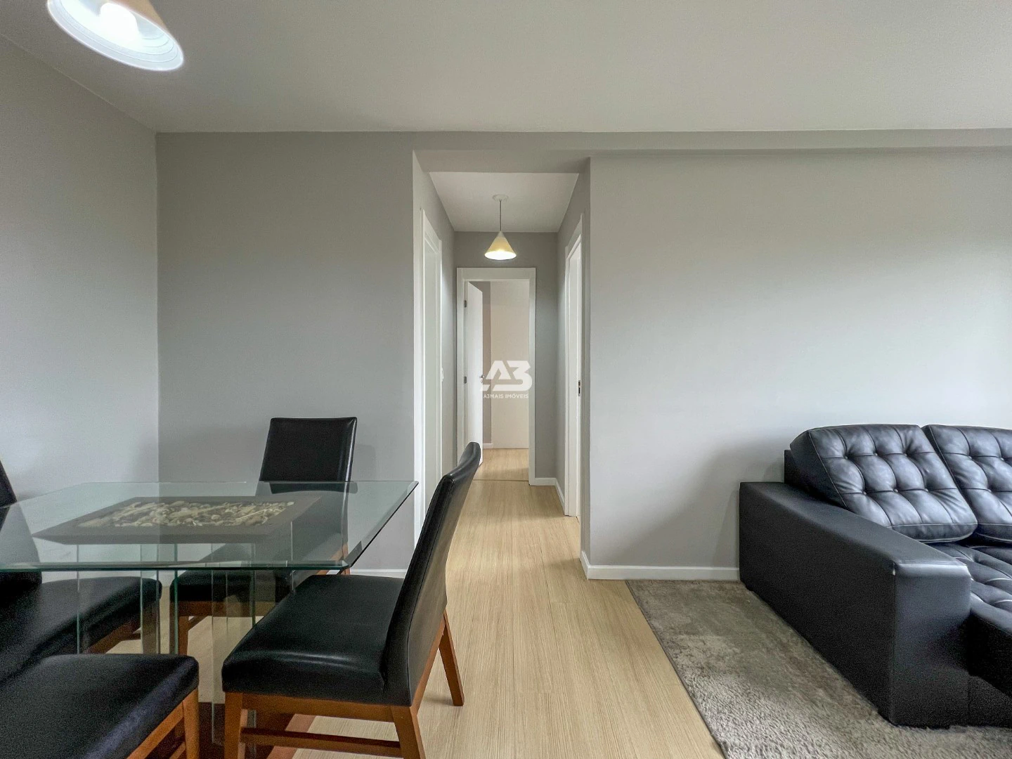 Furnished 2-bedroom apartment with open kitchen — photo 17