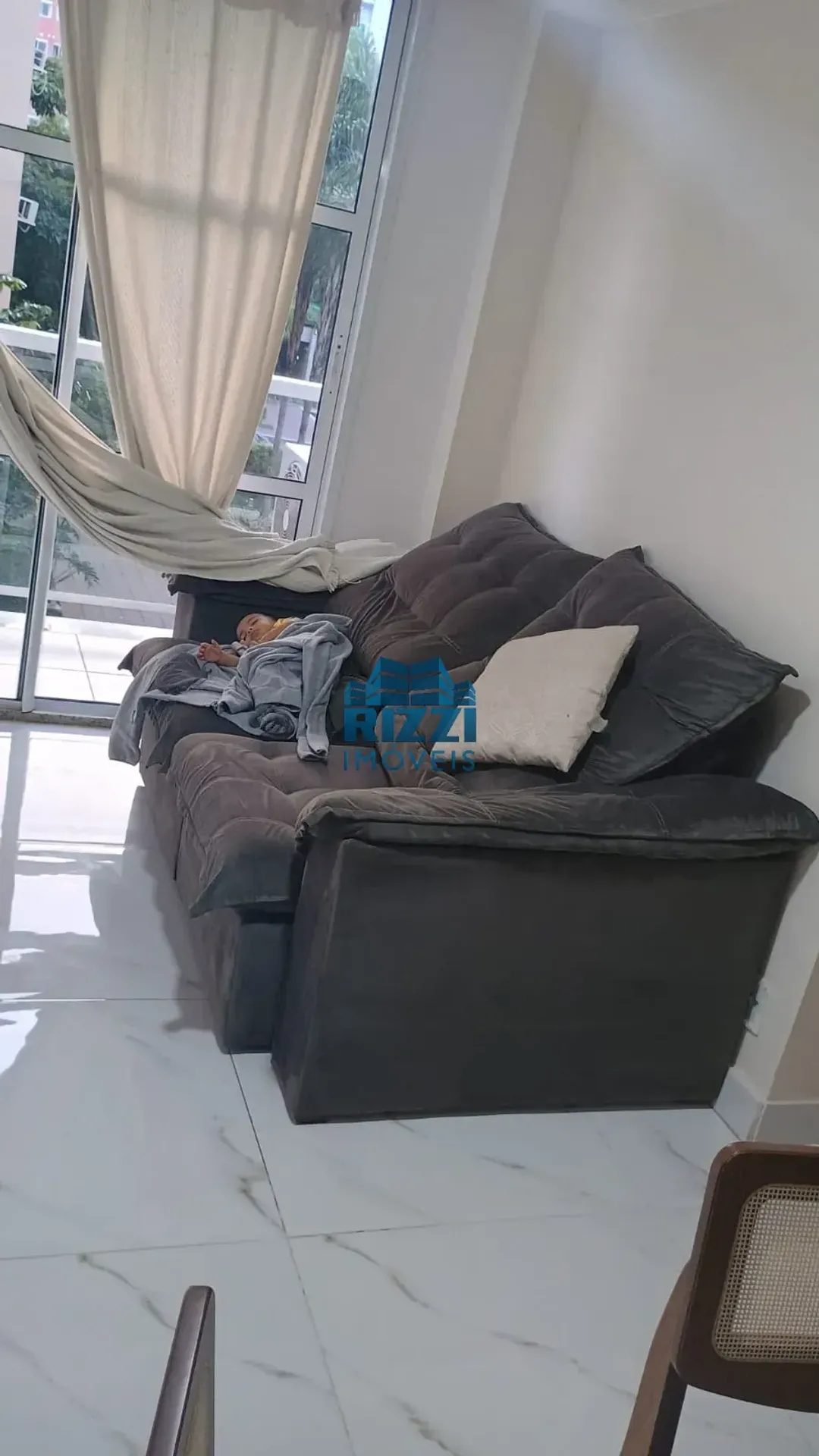 Furnished apartment, 56 m², with a washing machine — photo 19