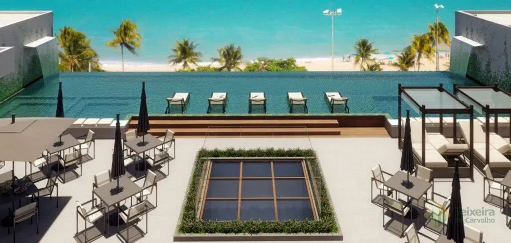 Estudio amueblado con vista al agua y 1 plaza