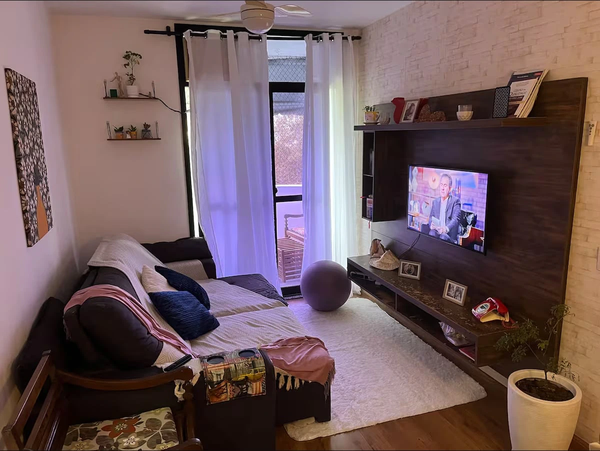 2 quartos e churrasqueira privativa: apartamento de 74 m²