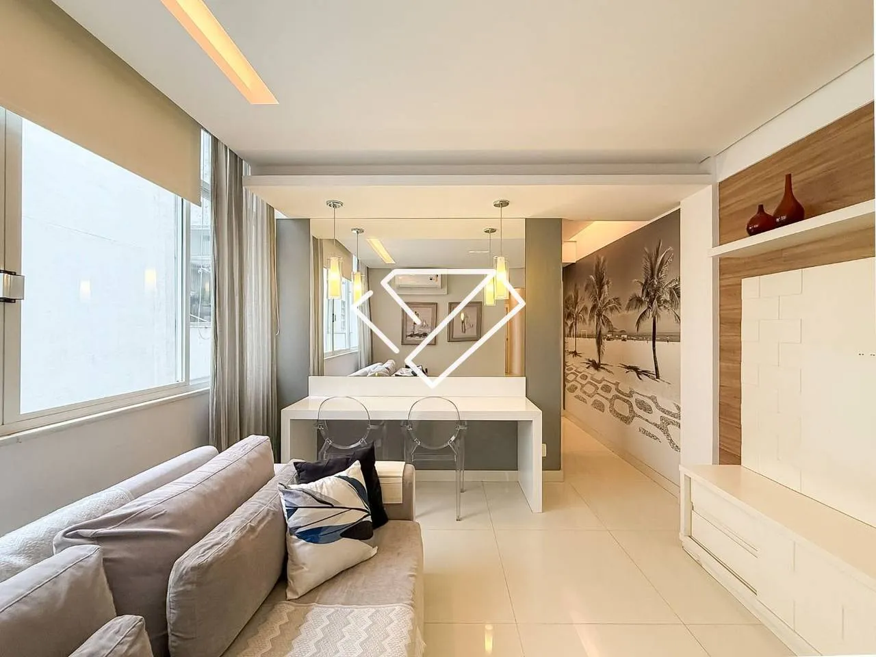 2-bedroom apartment with a washing machine in Rio de Janeiro